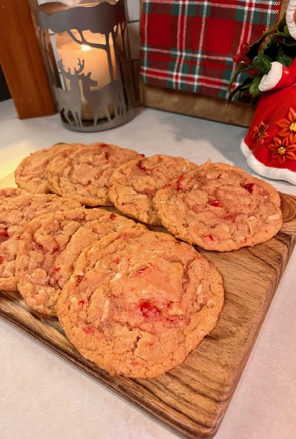 Aunt Imogene’s Cherry Coconut Cookies